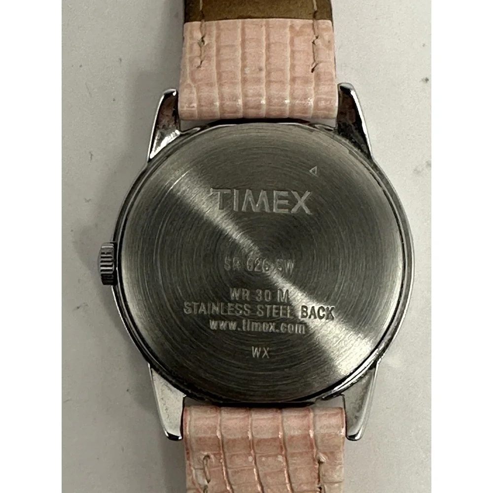 Timex Ladies Watch New Battery WX 2012 31MM 7.25